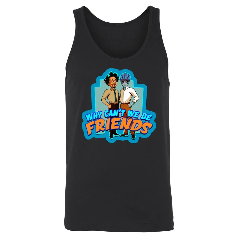 Unisex Jersey Tank - FUGSD9L1 - Black - 14