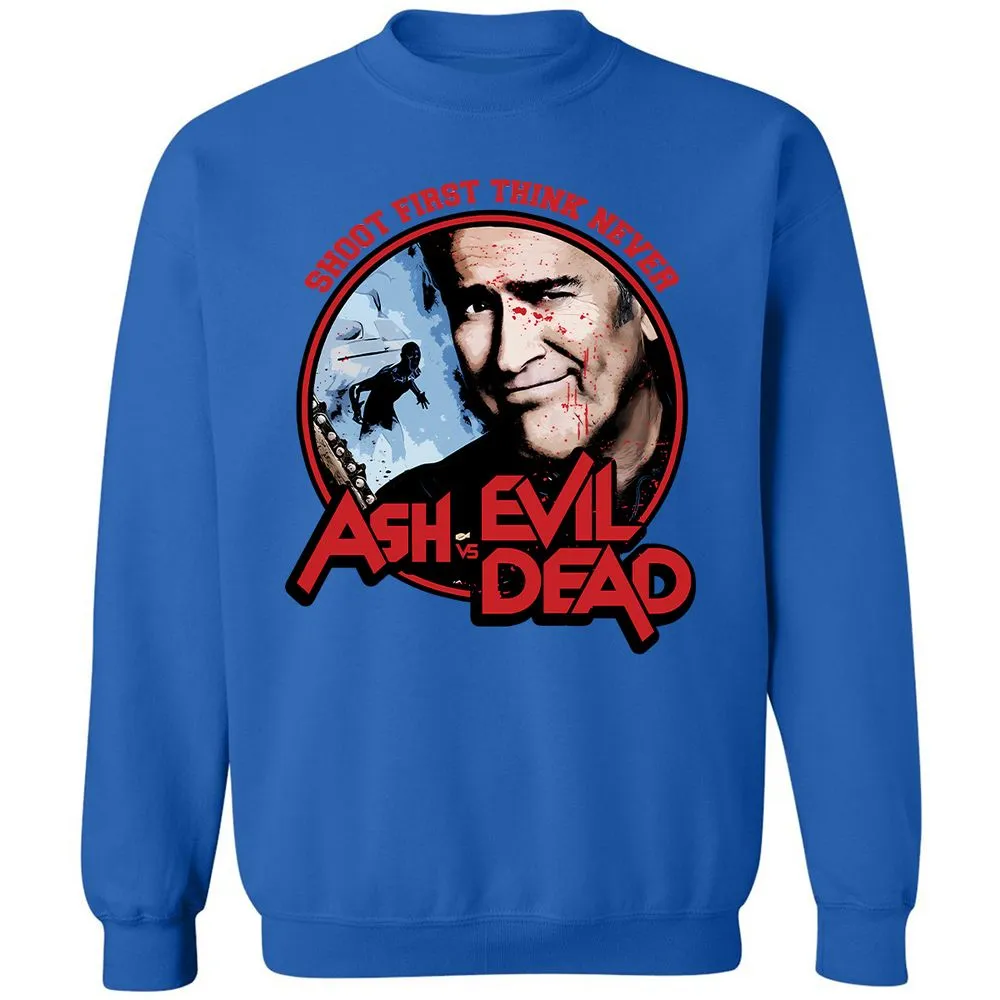 Classic Unisex Sweatshirt - ZSSGZFMV - Royal - 9