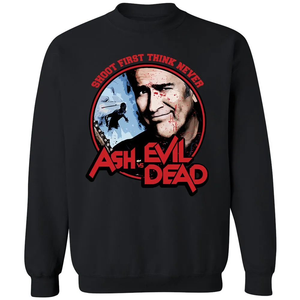 Classic Unisex Sweatshirt - ZSSGZFMV - Black - 12