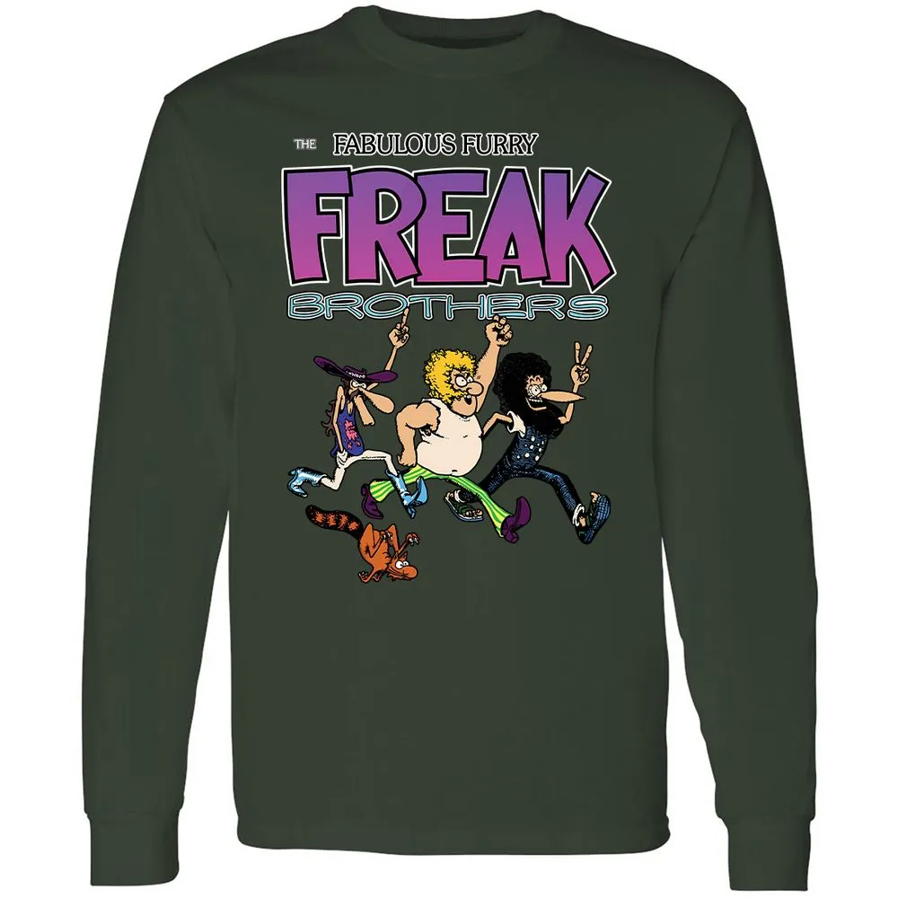 Long Sleeve T-Shirt - CS8YEQKJ - Forest Green - 8