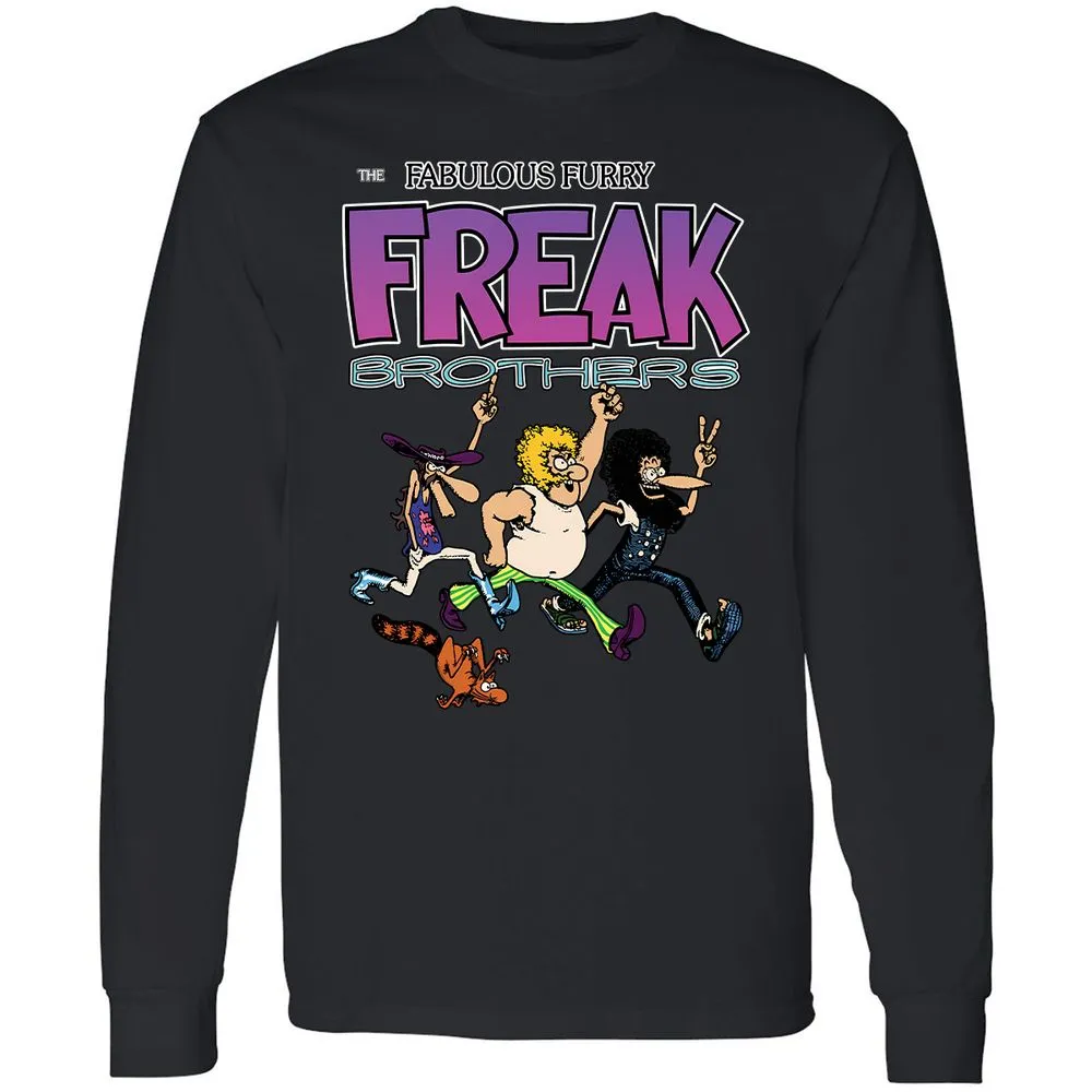 Long Sleeve T-Shirt - CS8YEQKJ - Black - 16