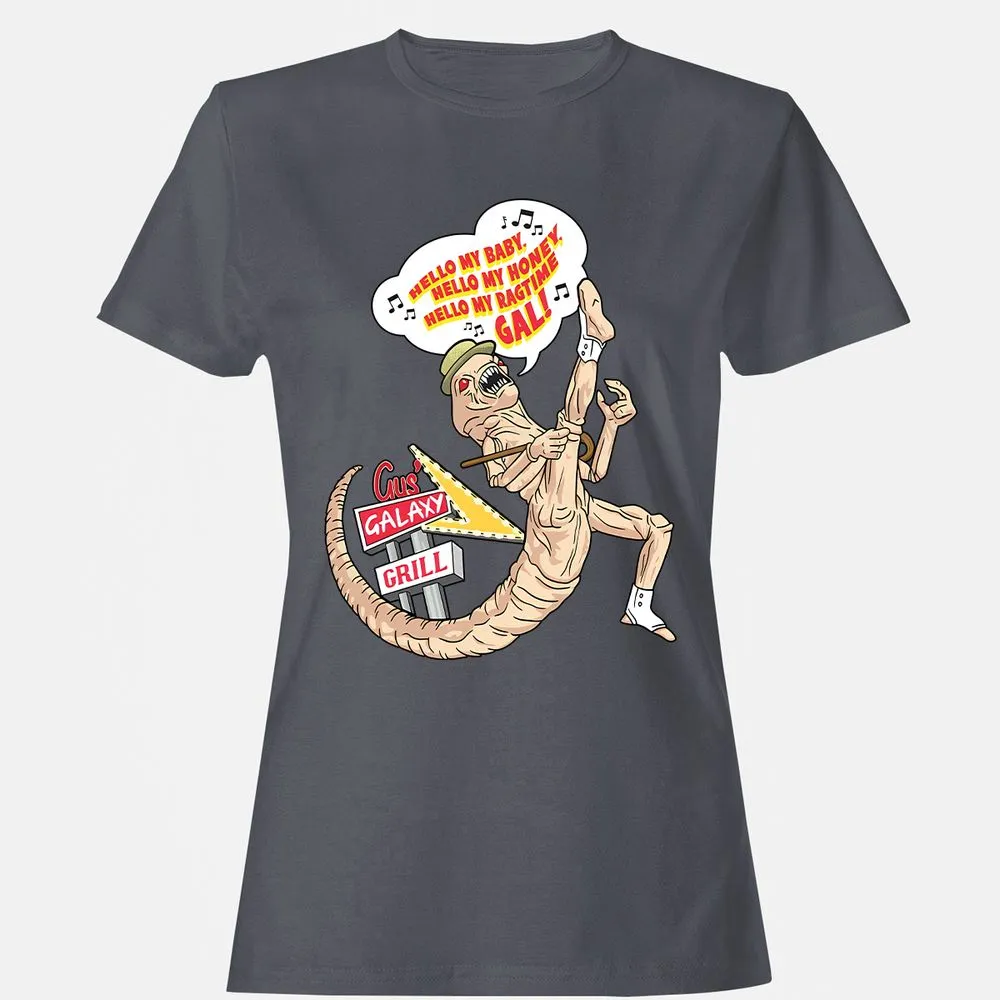 Women's T-Shirt - UA1DXSB4 - Dark Heather - 5