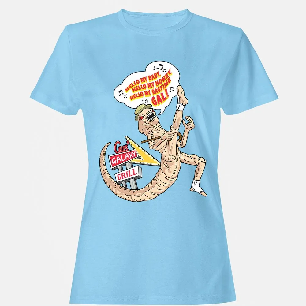 Women's T-Shirt - UA1DXSB4 - Light Blue - 8