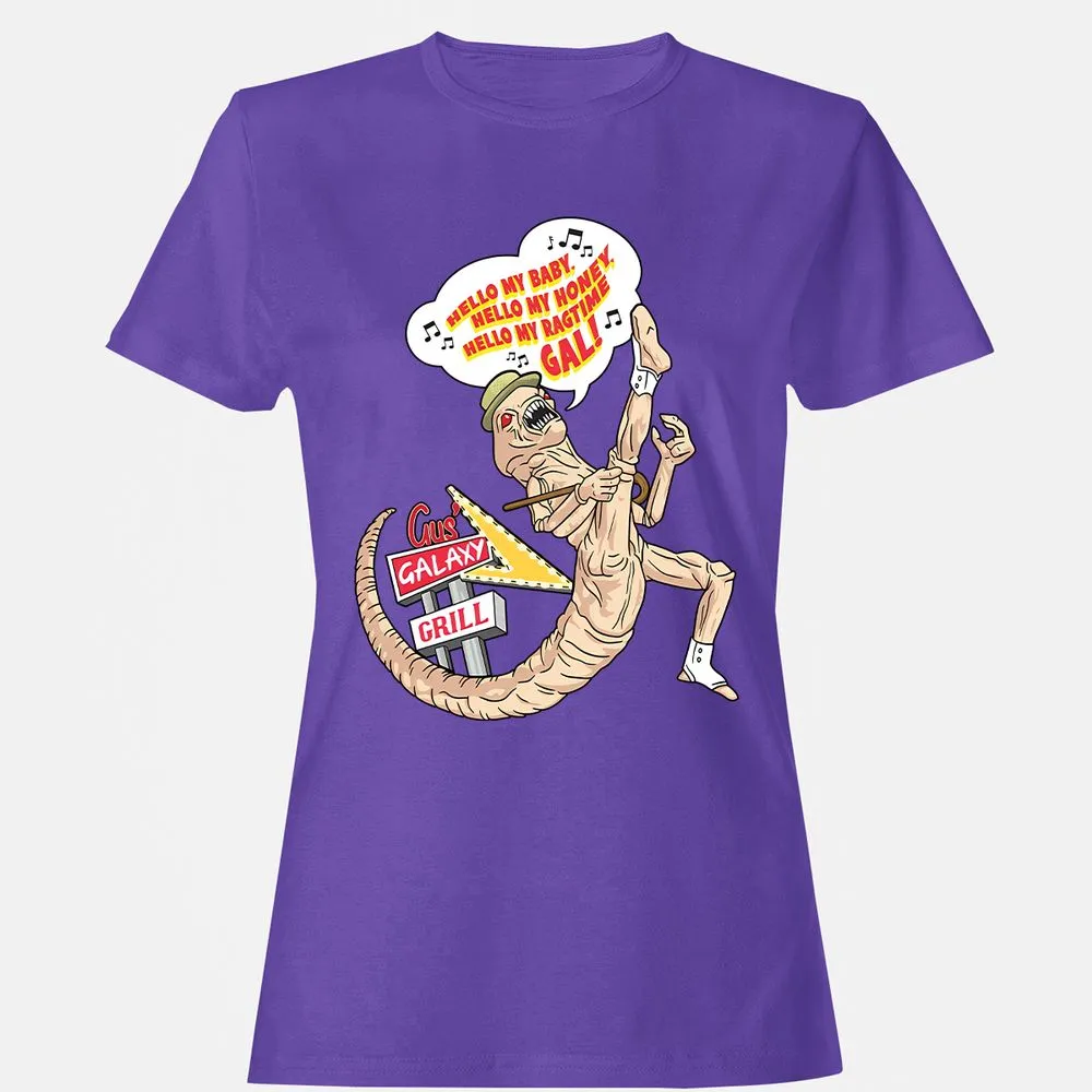 Women's T-Shirt - UA1DXSB4 - Purple - 12