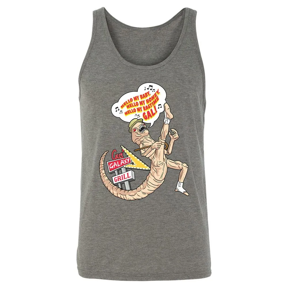 Unisex Jersey Tank - 4TS84PG1 - Grey Triblend - 2