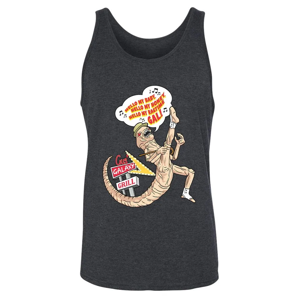 Unisex Jersey Tank - 4TS84PG1 - Dark Grey Heather - 6