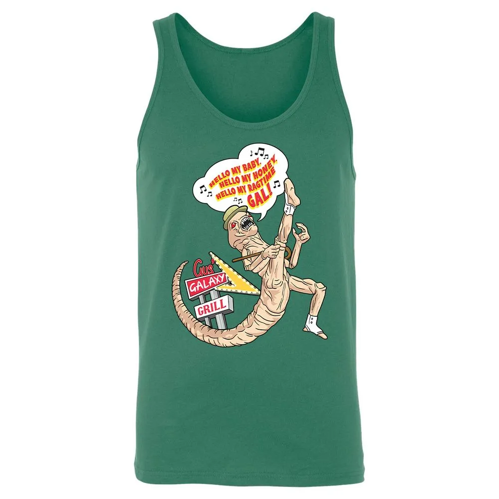 Unisex Jersey Tank - 4TS84PG1 - Kelly - 9