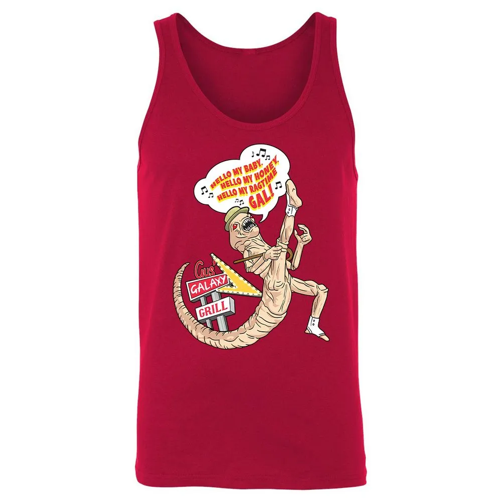 Unisex Jersey Tank - 4TS84PG1 - Red - 11