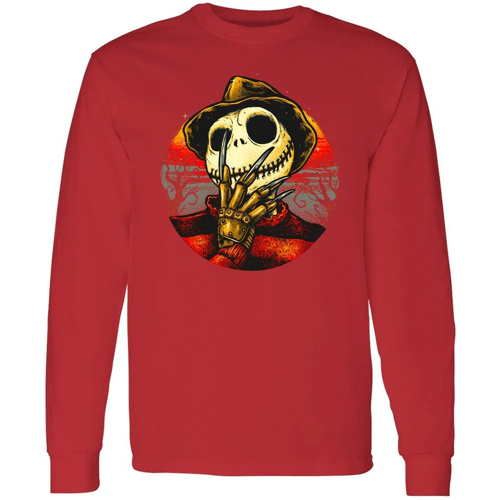 Long Sleeve T-Shirt - BCWZCSZW - Red - 14