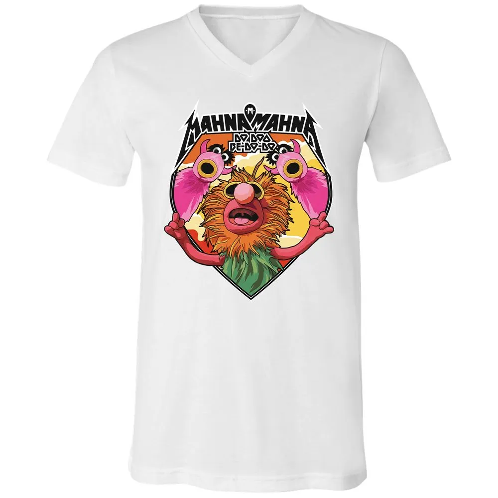 Unisex V-Neck T-Shirt - CSVSC2VL - White - 5