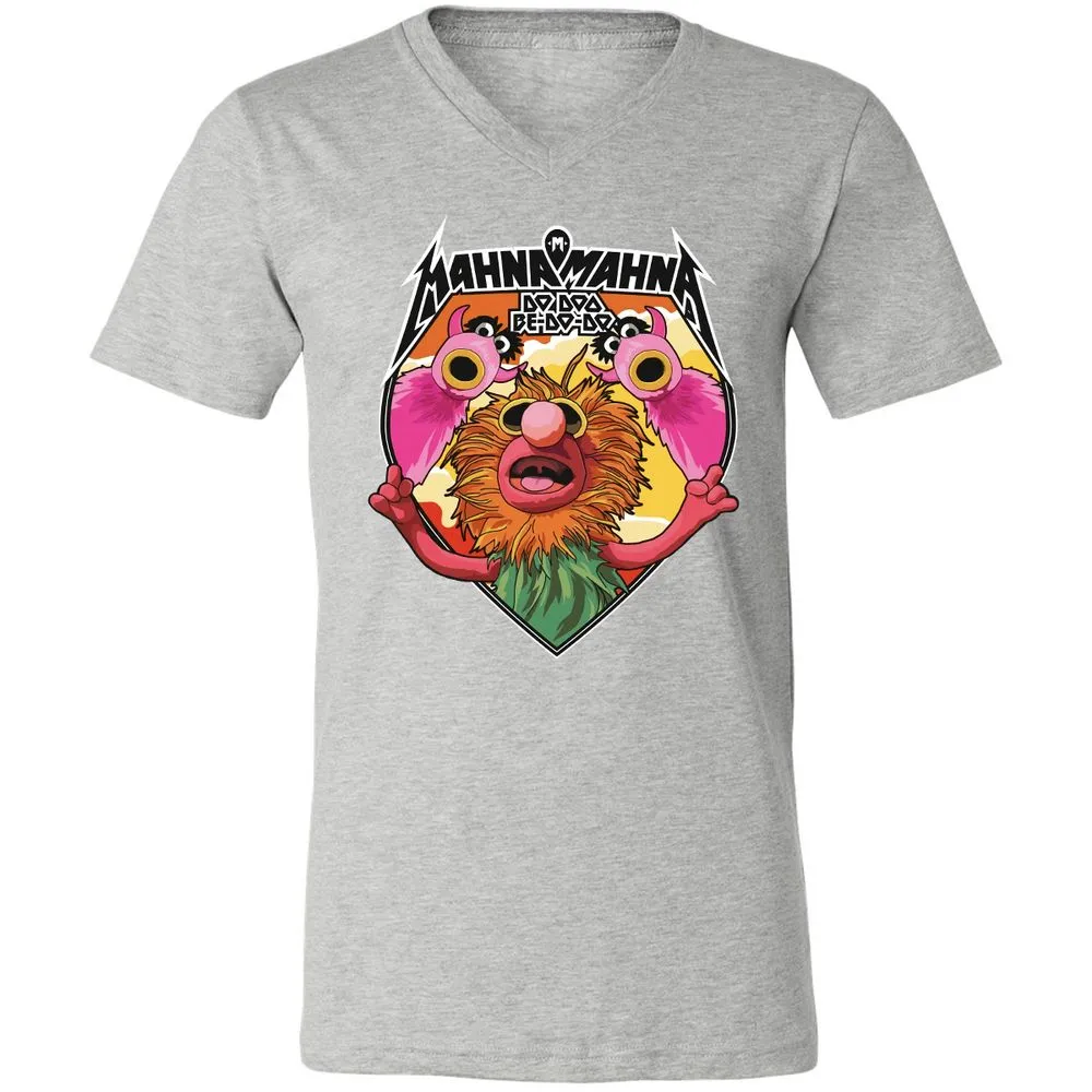 Unisex V-Neck T-Shirt - CSVSC2VL - Athletic Heather - 7