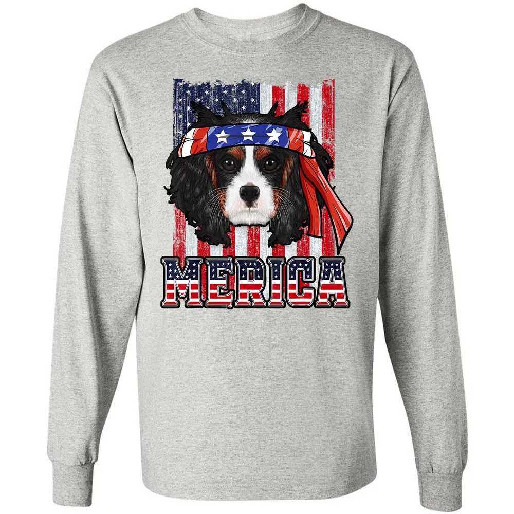 Long Sleeve T-Shirt - D7T1KW8F - Ash - 7