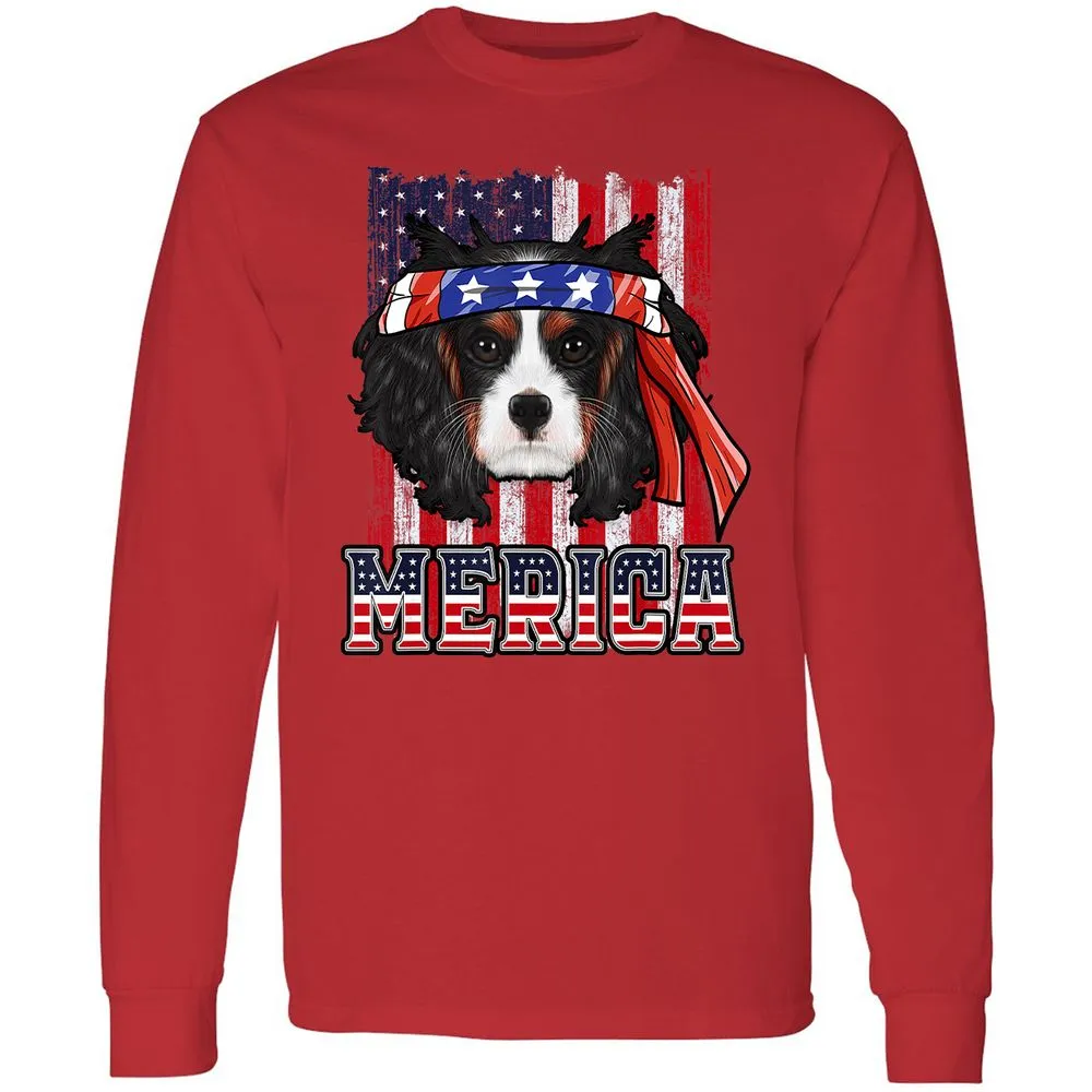Long Sleeve T-Shirt - D7T1KW8F - Red - 14