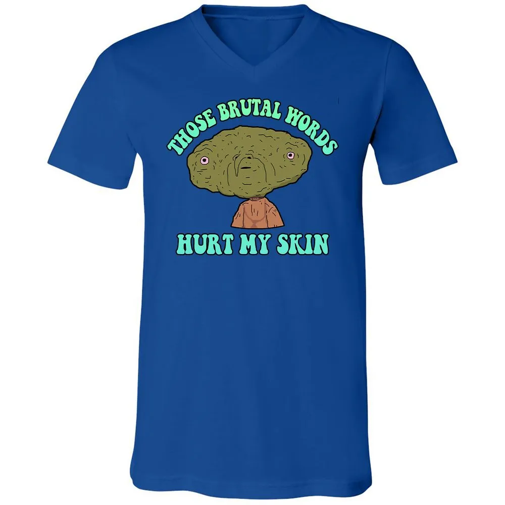 Unisex V-Neck T-Shirt - 7T91GTE2 - True Royal - 4