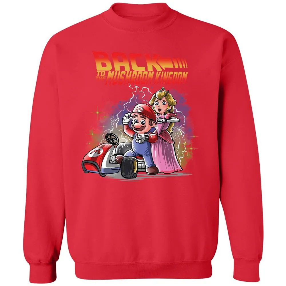 Classic Unisex Sweatshirt - UK68X2PF - Red - 5
