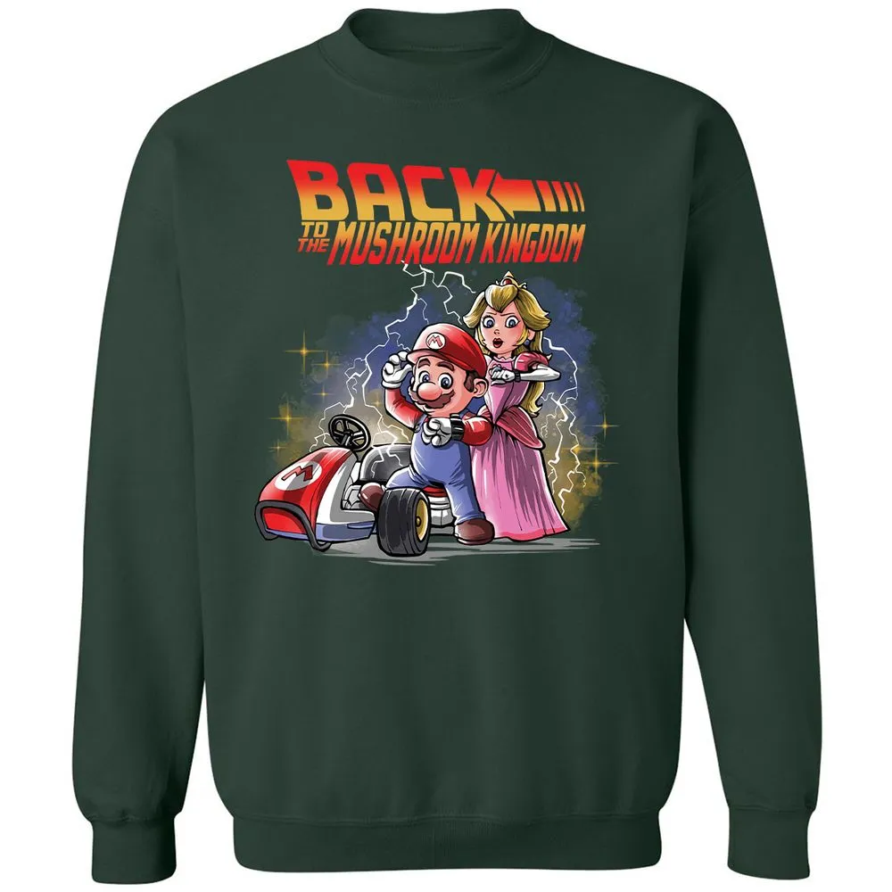 Classic Unisex Sweatshirt - UK68X2PF - Forest Green - 4