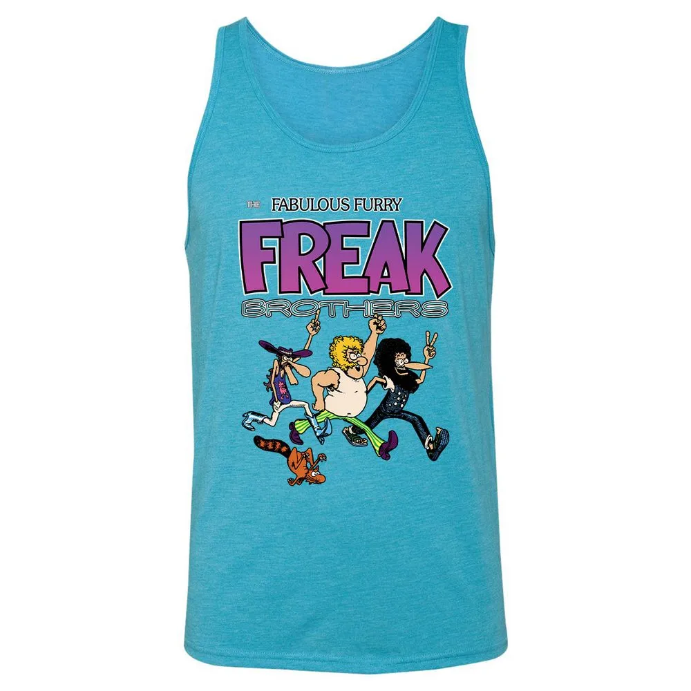 Unisex Jersey Tank - KBN8485A - Aqua Triblend - 3