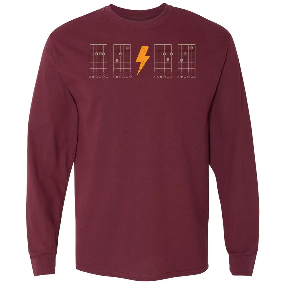 Long Sleeve T-Shirt - TXC2GUJ4 - Maroon - 11