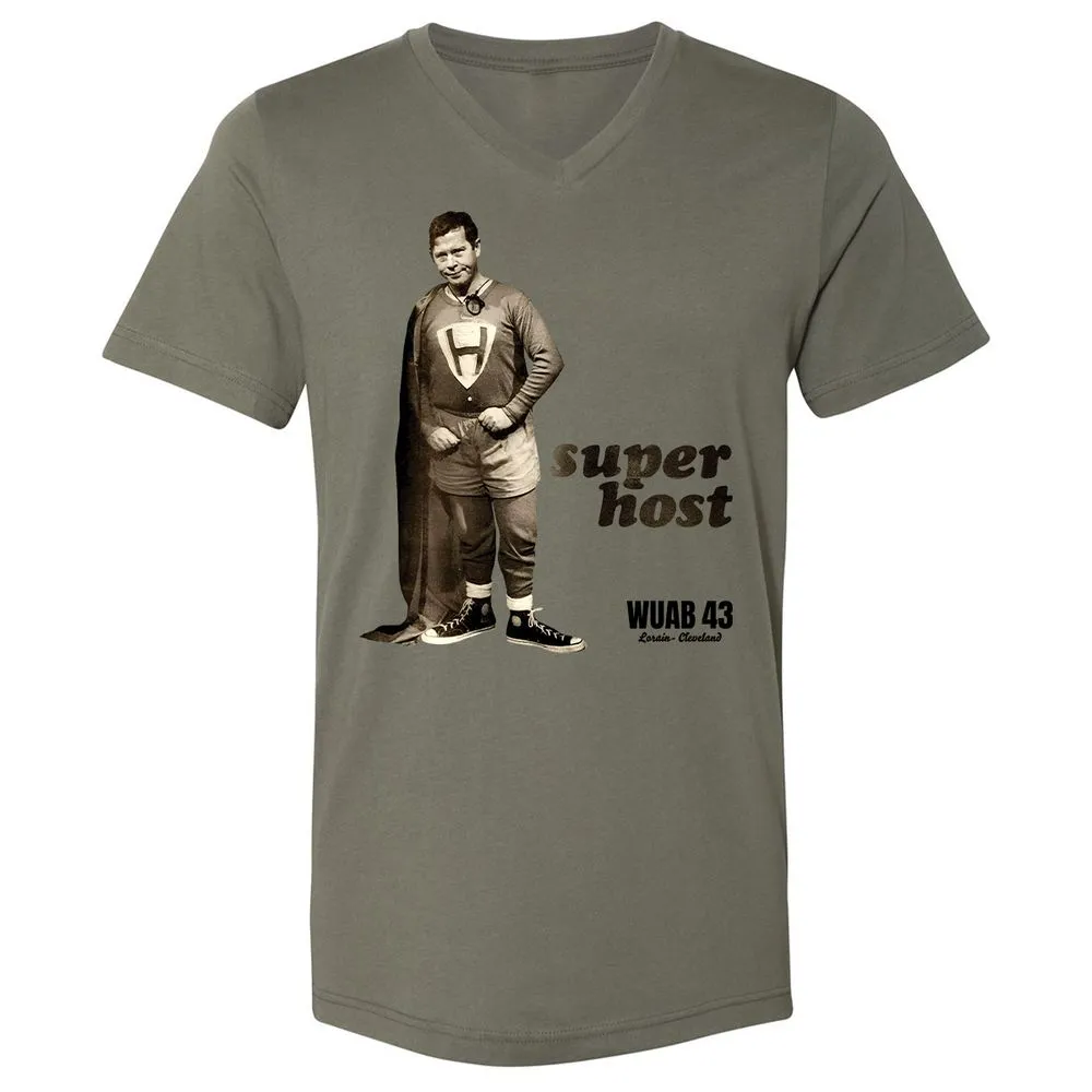 Unisex V-Neck T-Shirt - 6CX6GU6E - Military Green - 10