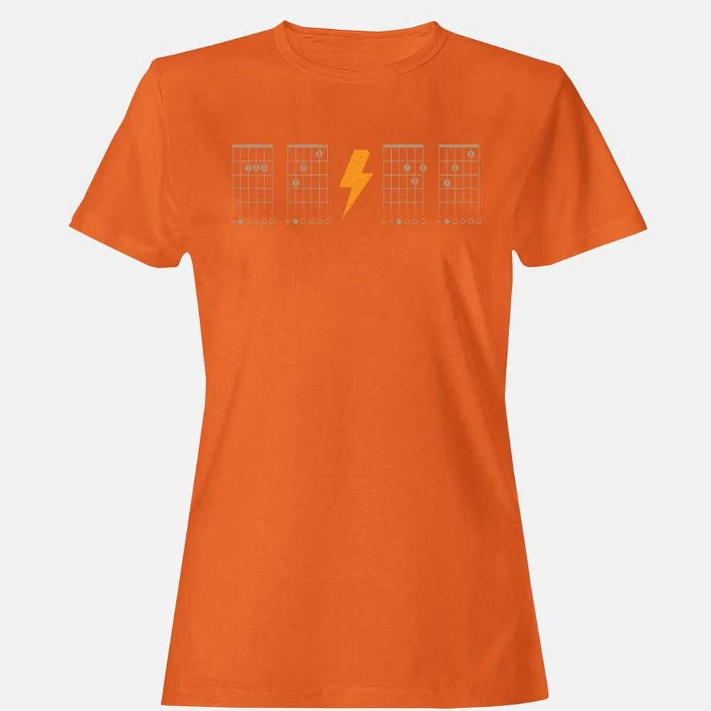 Women's T-Shirt - E77P27HX - Orange - 11