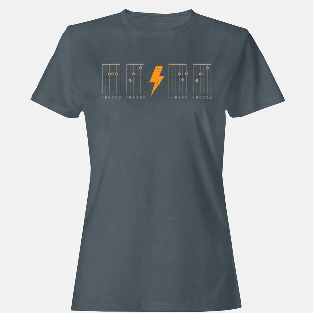 Women's T-Shirt - E77P27HX - Charcoal - 3