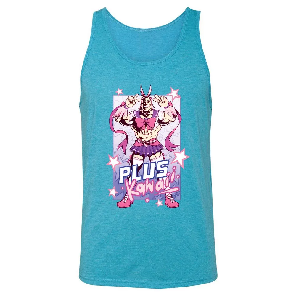 Unisex Jersey Tank - GCF4DXMU - Aqua Triblend - 3