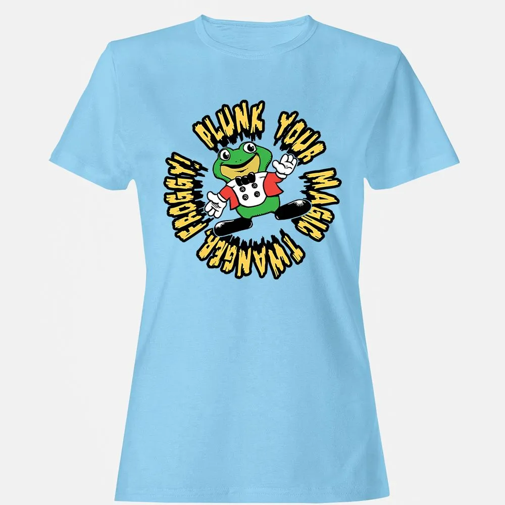 Women's T-Shirt - S4M6DA9Q - Light Blue - 8