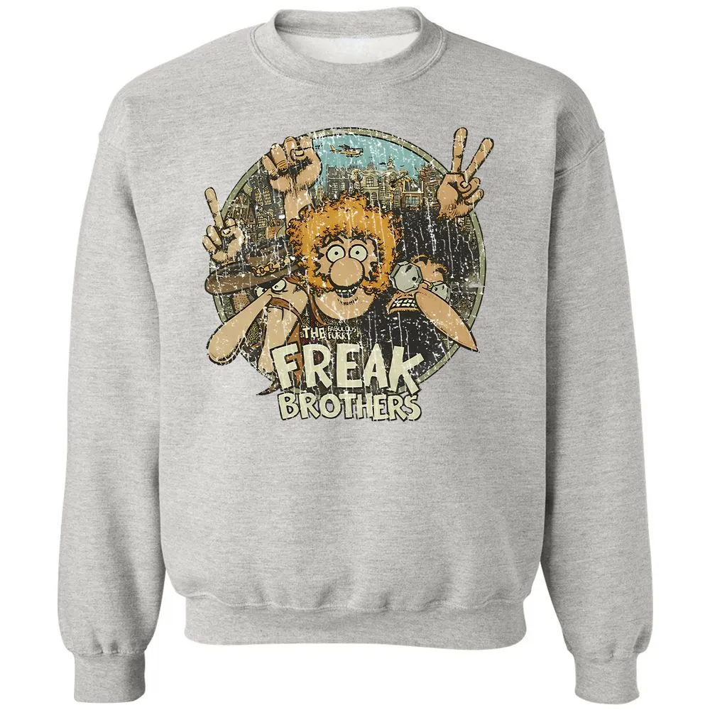 Classic Unisex Sweatshirt - 7EE4JZZ4 - Ash - 2