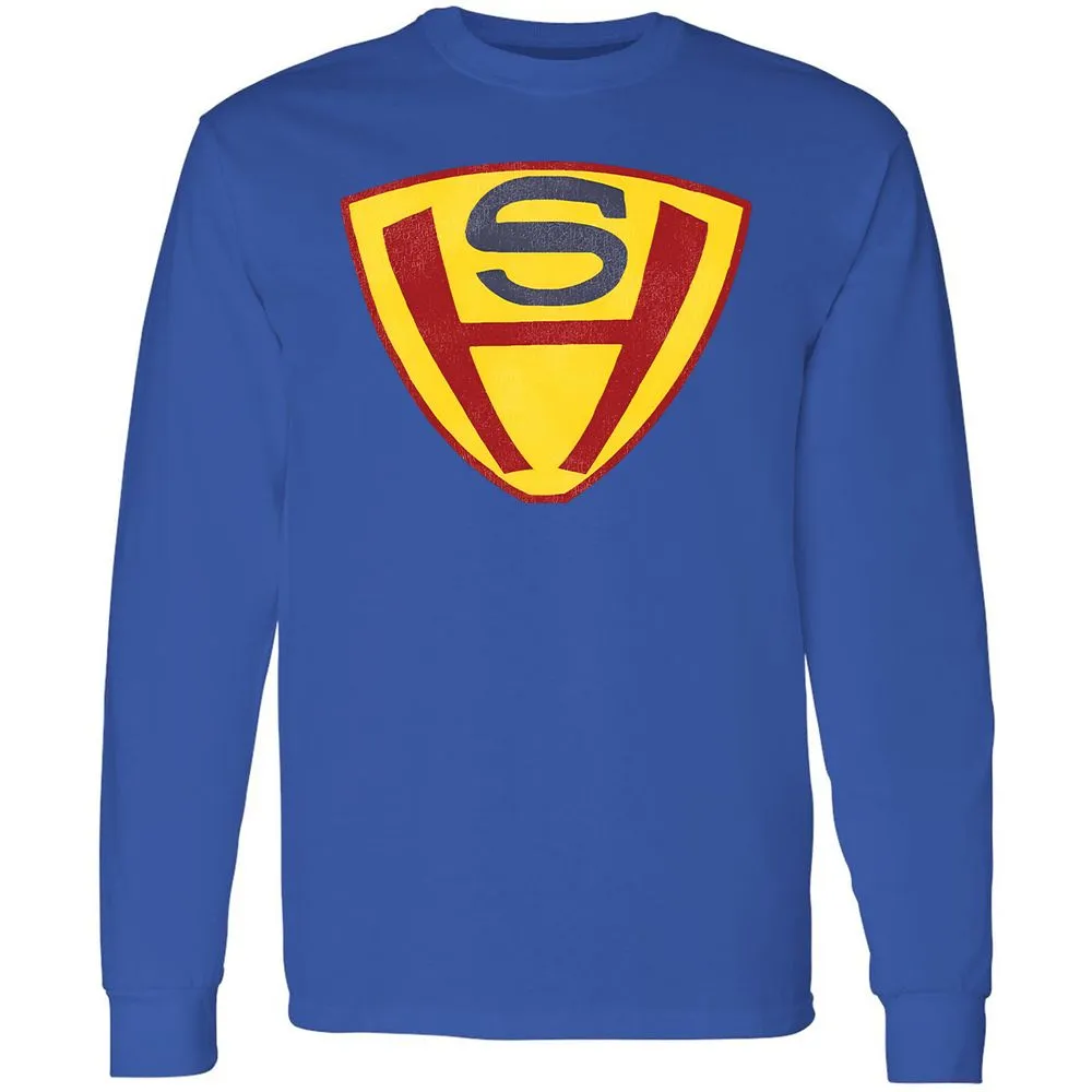 Long Sleeve T-Shirt - 42KQGYUL - Royal - 4
