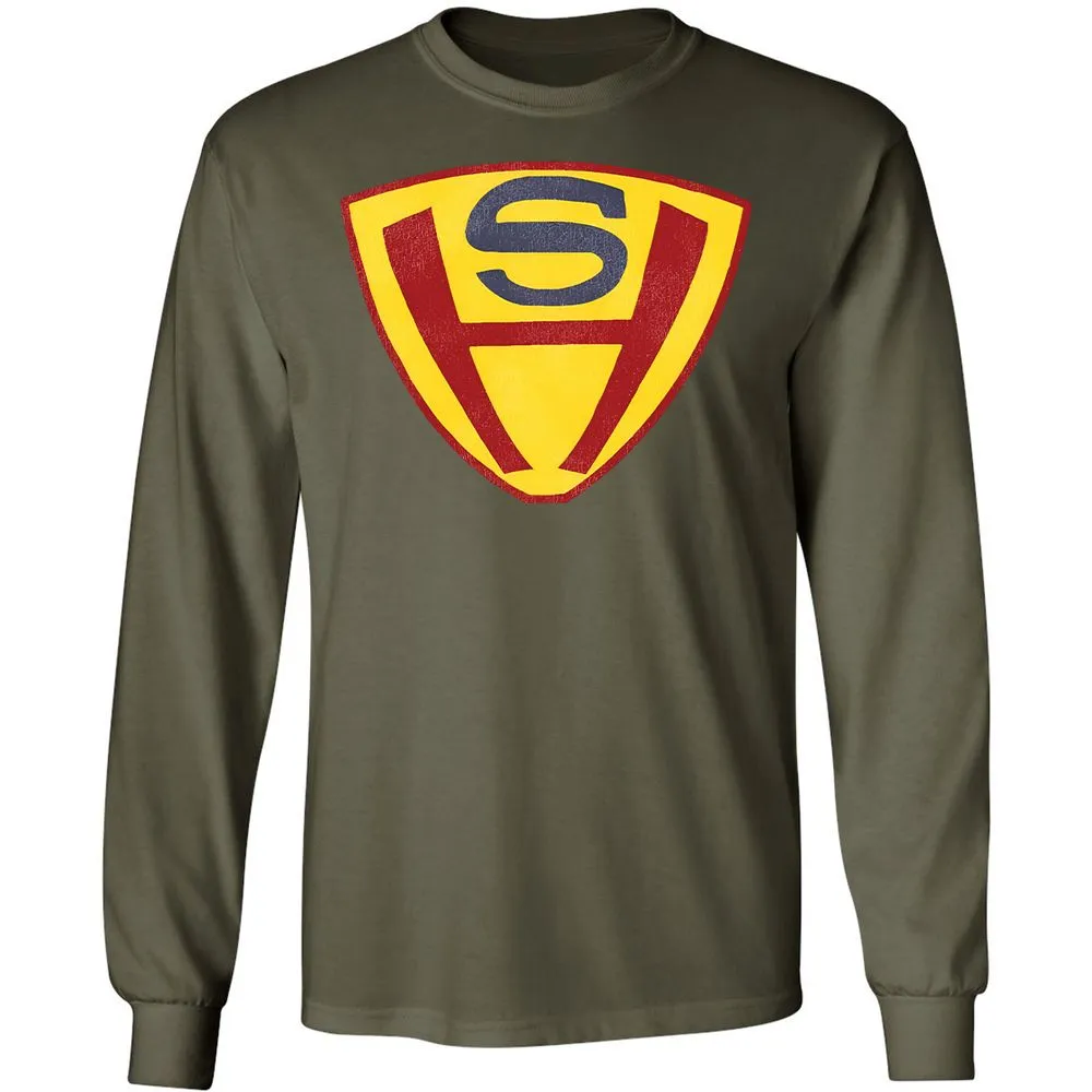 Long Sleeve T-Shirt - 42KQGYUL - Military Green - 7