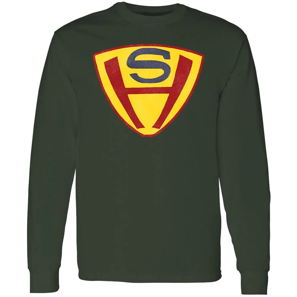 Long Sleeve T-Shirt - 42KQGYUL - Forest Green - 8