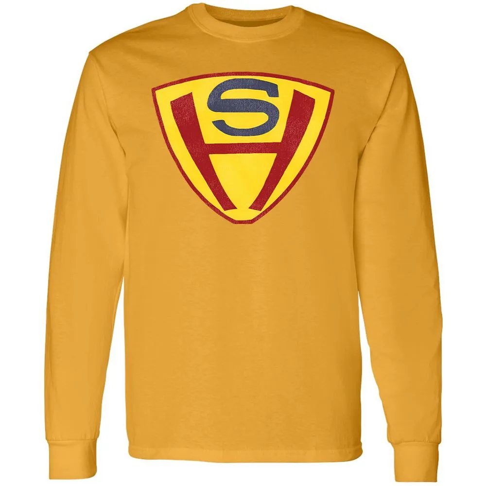 Long Sleeve T-Shirt - 42KQGYUL - Gold - 9