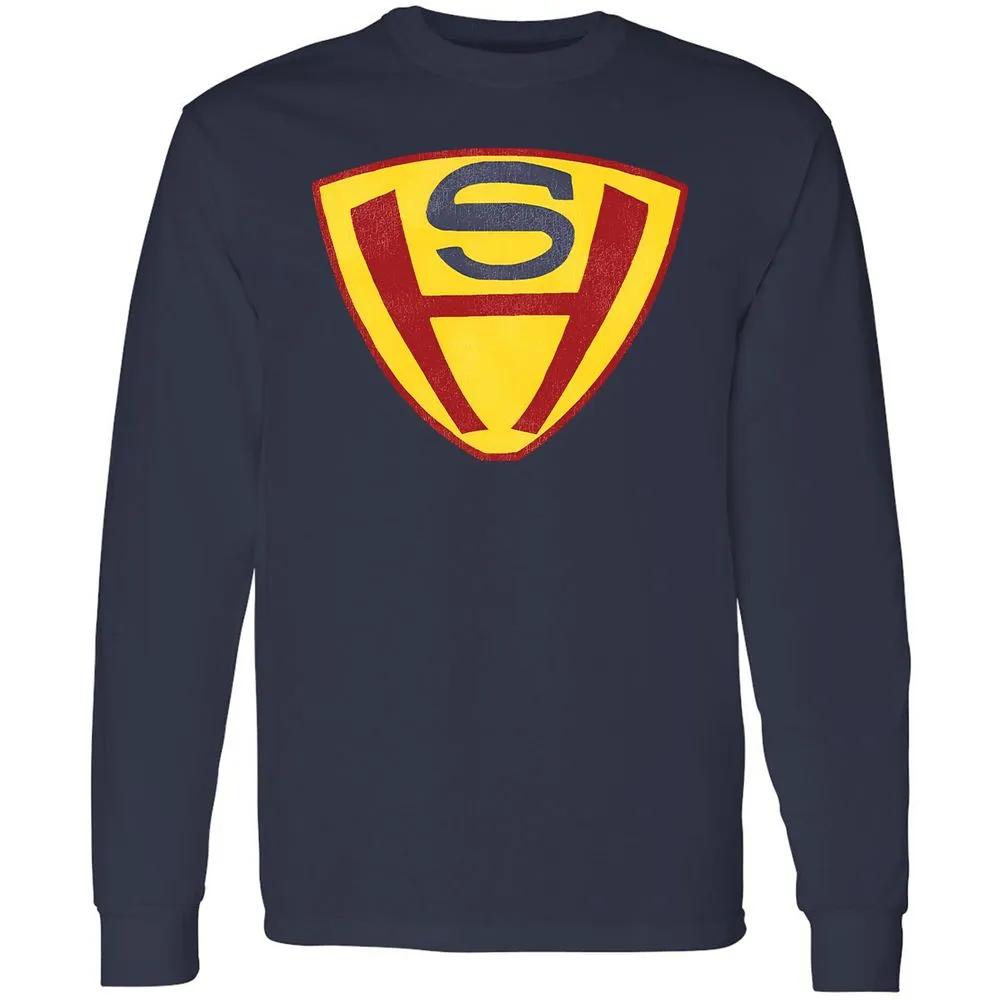 Long Sleeve T-Shirt - 42KQGYUL - Navy - 12