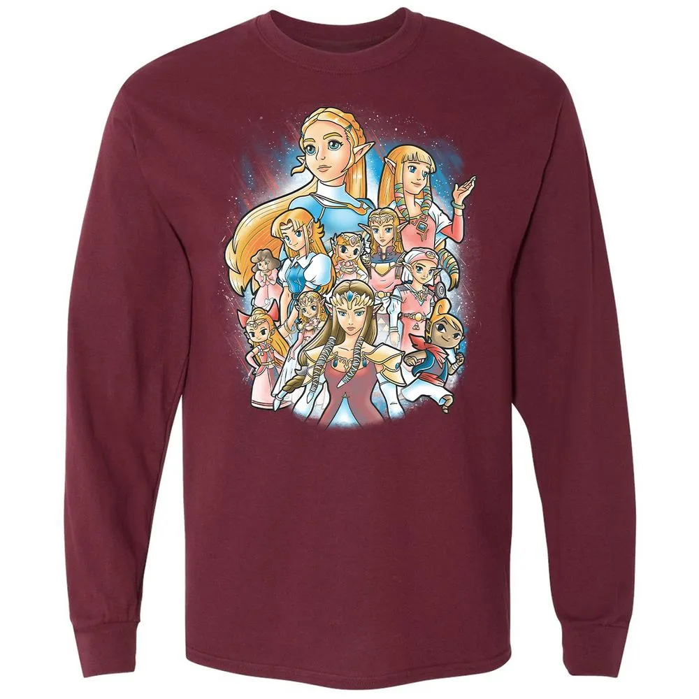 Long Sleeve T-Shirt - VTC21NDA - Maroon - 11