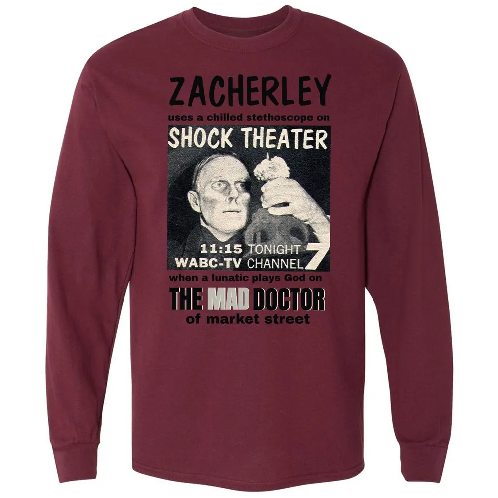 Long Sleeve T-Shirt - H8UPS2RD - Maroon - 11