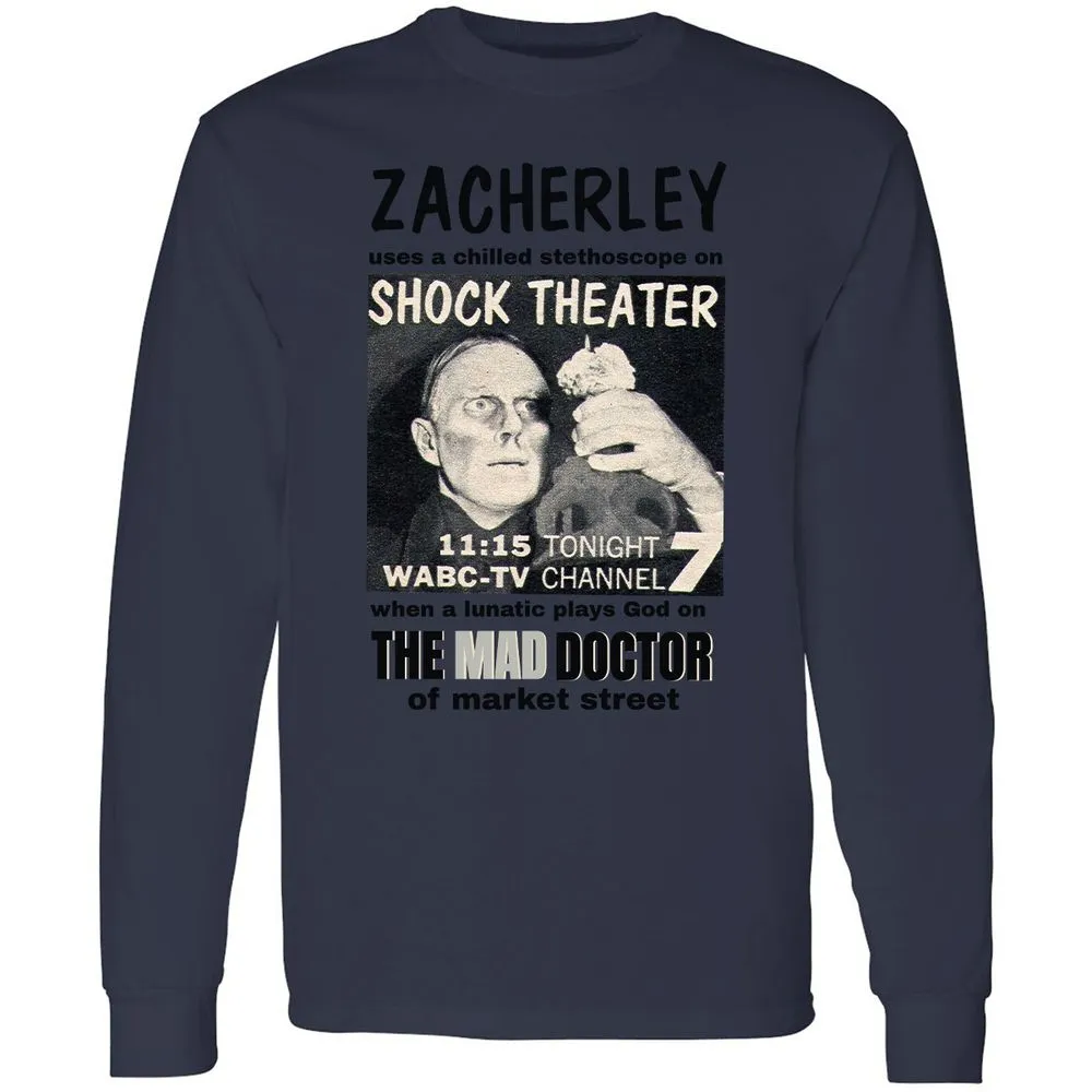 Long Sleeve T-Shirt - H8UPS2RD - Navy - 12