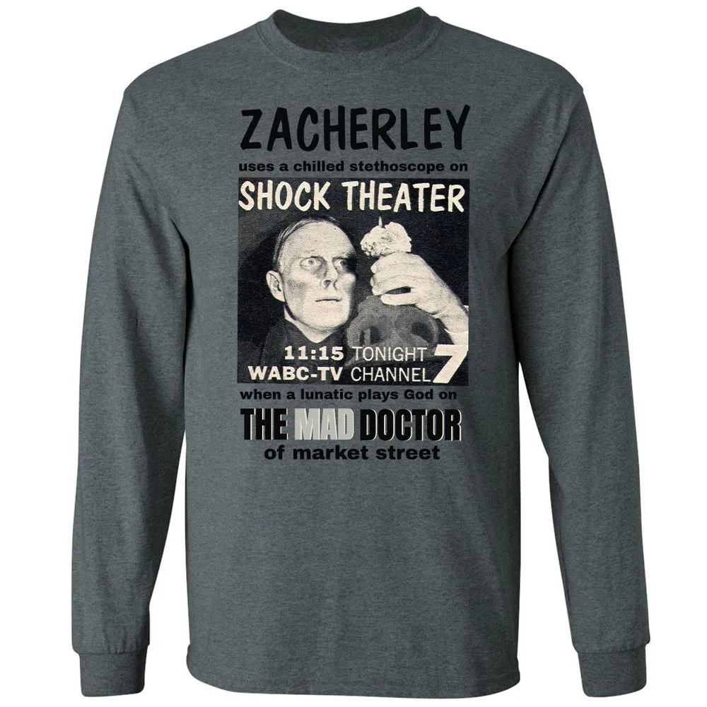 Long Sleeve T-Shirt - H8UPS2RD - Dark Heather - 15