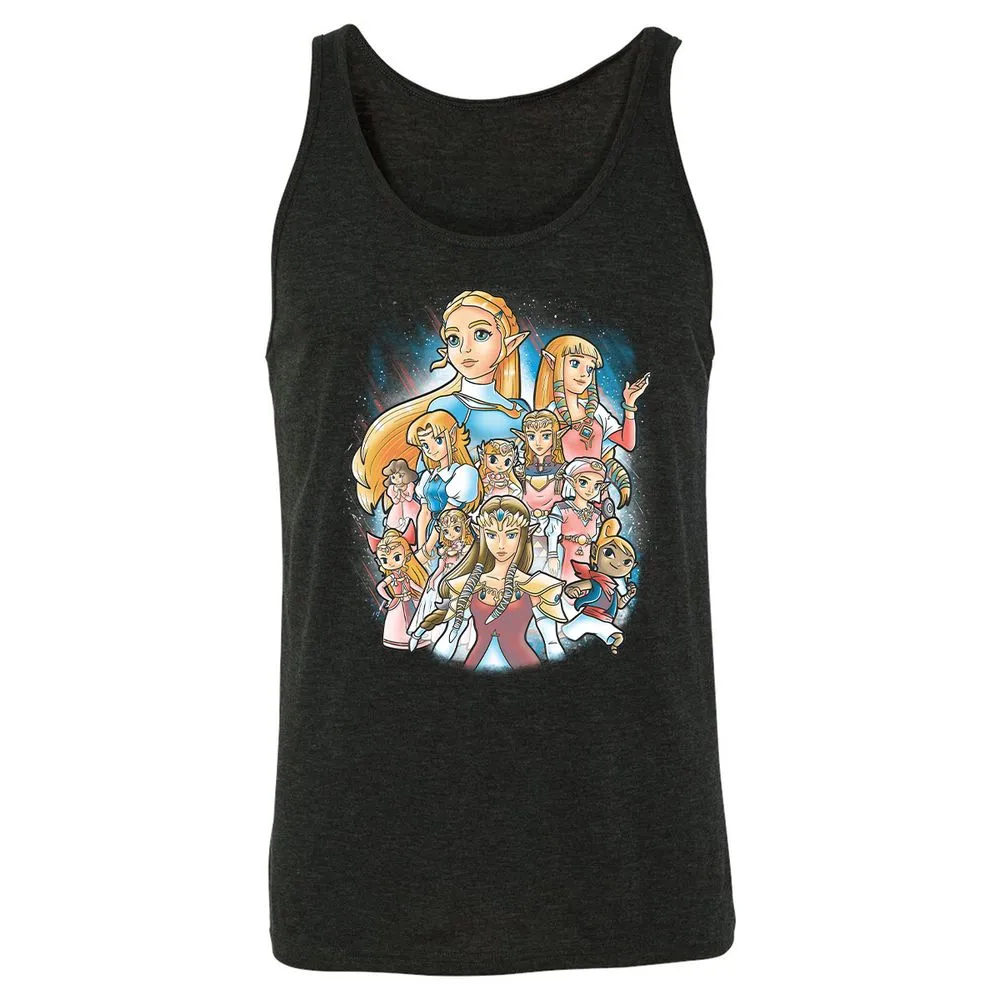 Unisex Jersey Tank - WRRFSRF9 - Charcoal Black Triblend - 5
