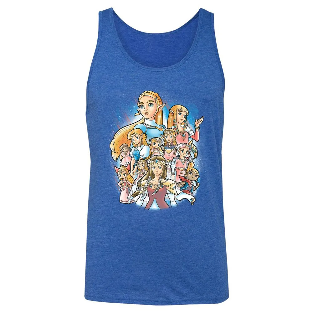 Unisex Jersey Tank - WRRFSRF9 - True Royal Triblend - 12