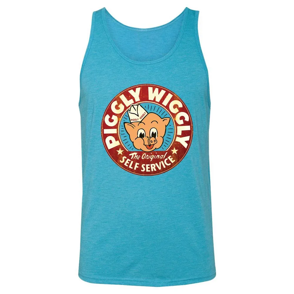 Unisex Jersey Tank - RUTJBVHE - Aqua Triblend - 3