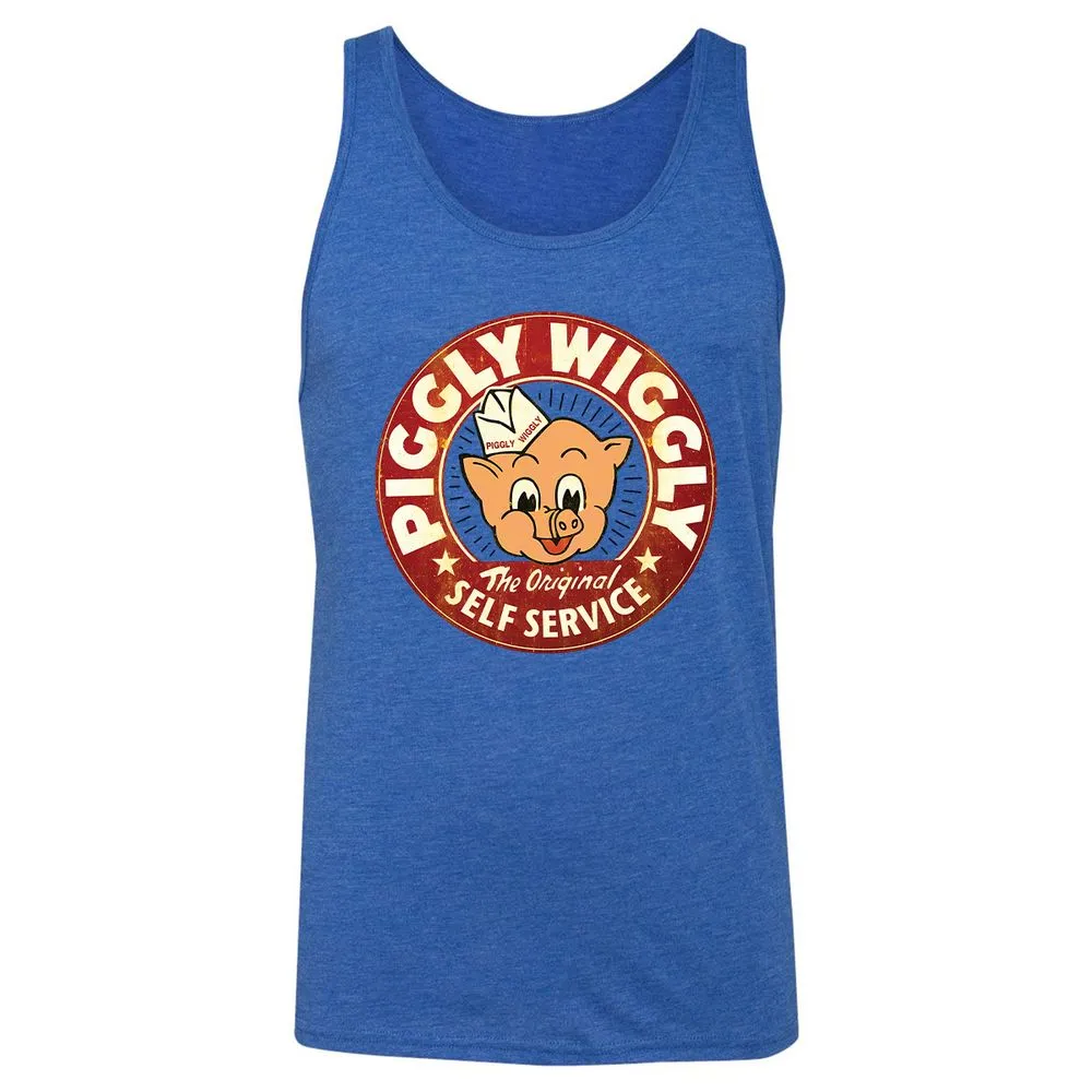 Unisex Jersey Tank - RUTJBVHE - True Royal Triblend - 12