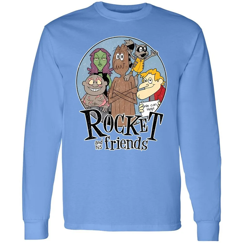 Long Sleeve T-Shirt - VWUWH9MK - Carolina Blue - 2