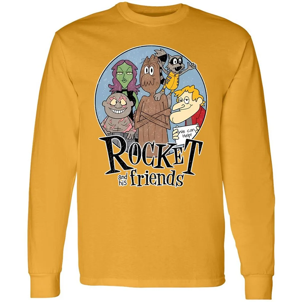 Long Sleeve T-Shirt - VWUWH9MK - Gold - 9
