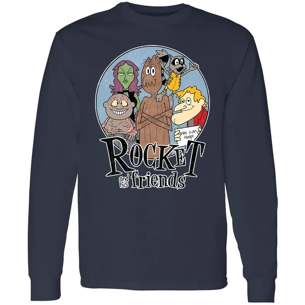 Long Sleeve T-Shirt - VWUWH9MK - Navy - 12