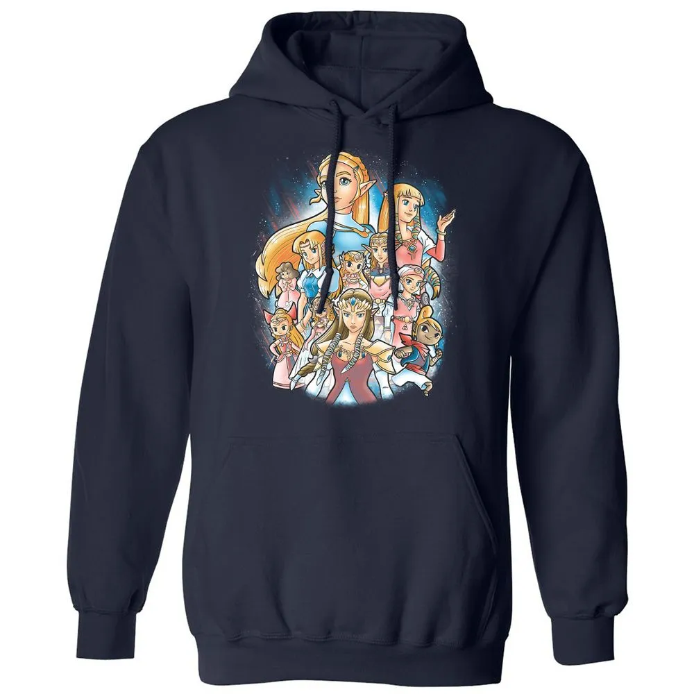 Classic Unisex Hoodie - JG85ZDJC - Navy - 2