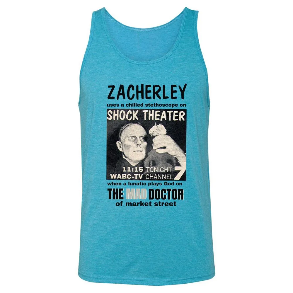Unisex Jersey Tank - 45E8SV5W - Aqua Triblend - 3