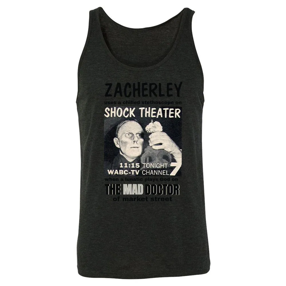 Unisex Jersey Tank - 45E8SV5W - Charcoal Black Triblend - 5
