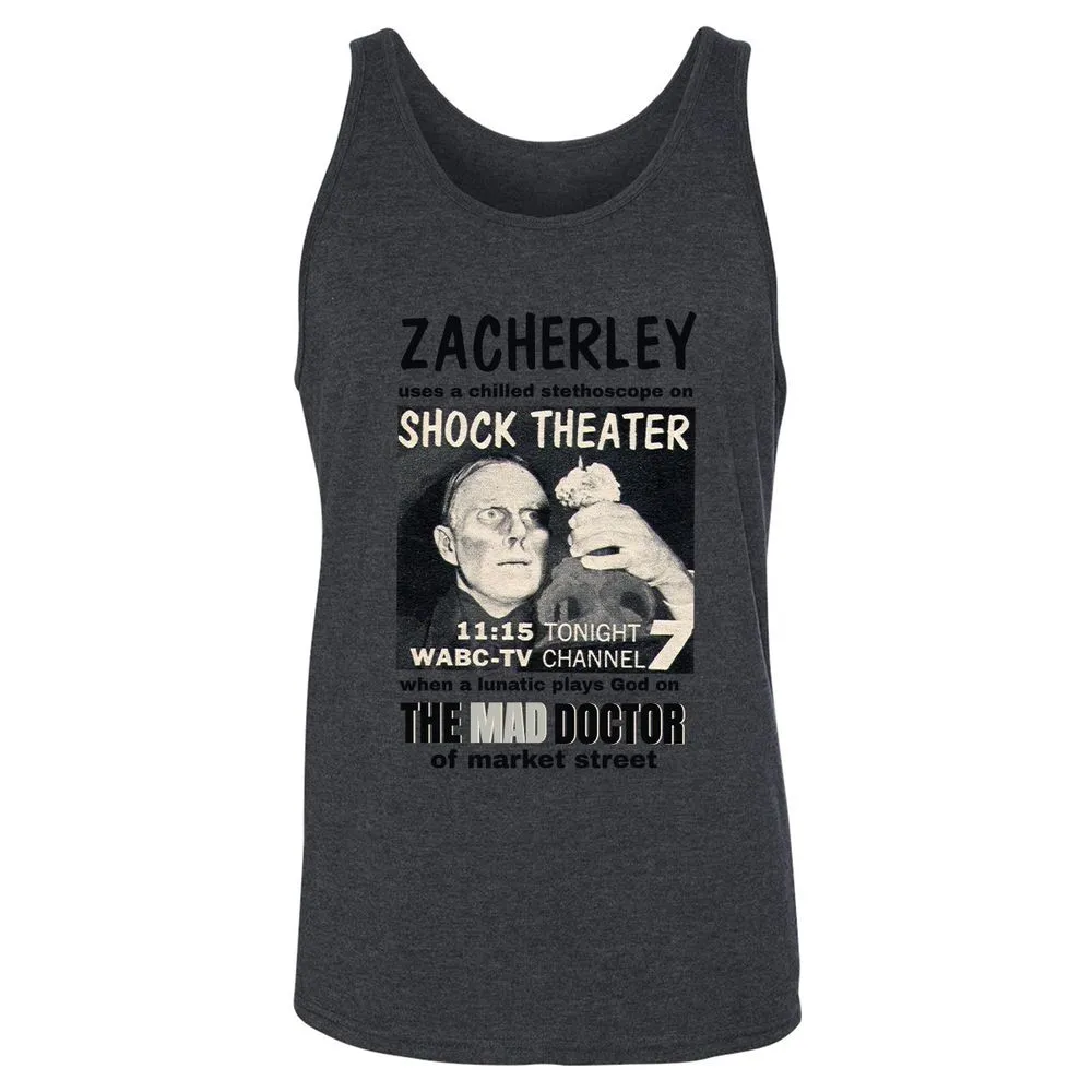 Unisex Jersey Tank - 45E8SV5W - Dark Grey Heather - 6