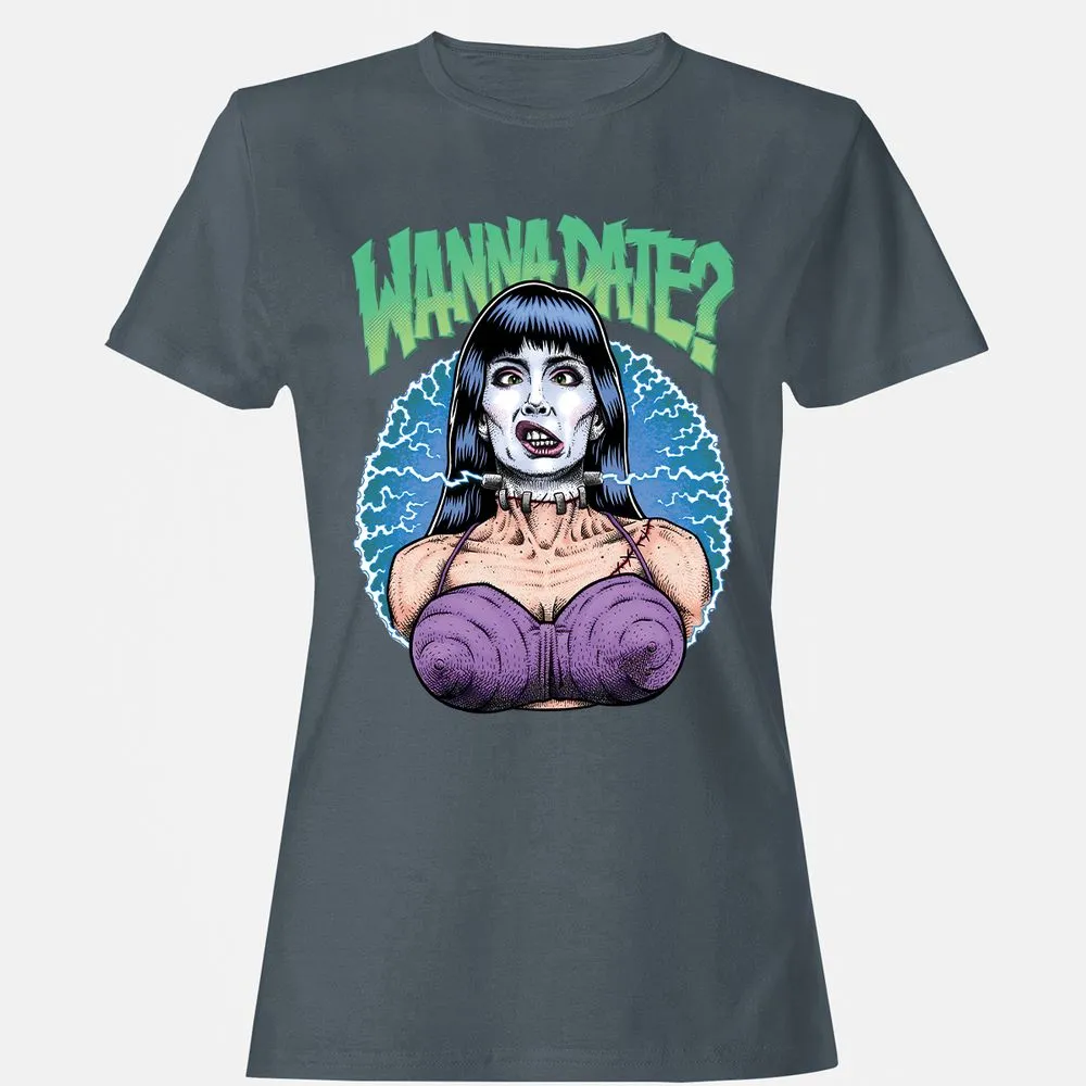Women's T-Shirt - QW3SYDZ6 - Charcoal - 3