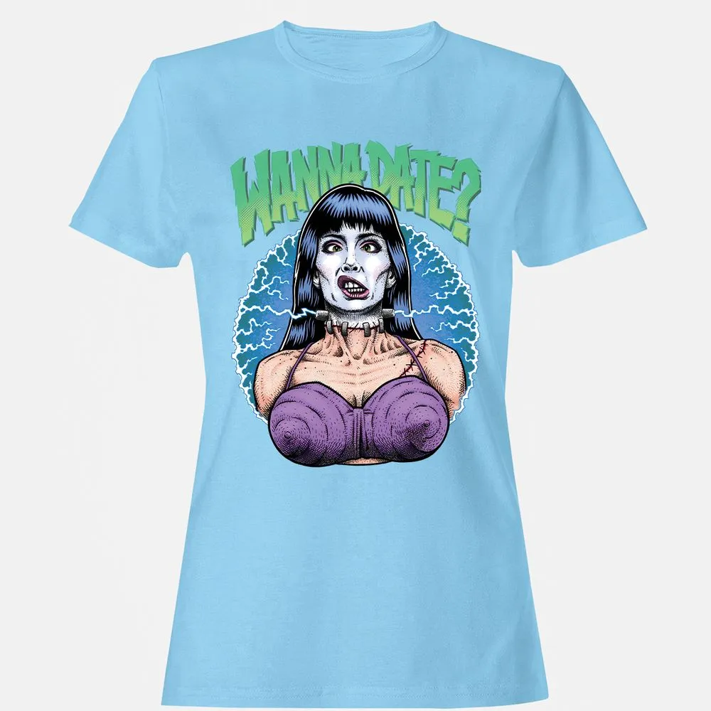 Women's T-Shirt - QW3SYDZ6 - Light Blue - 8